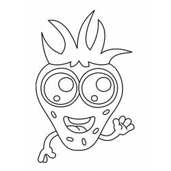 Dibujo para colorear: Kawaii (Personajes de Dibujos Animados) #178121 - Dibujos para Colorear e Imprimir Gratis