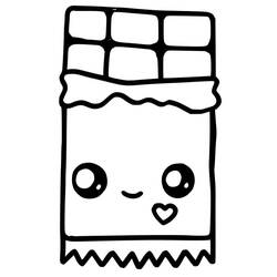 Dibujo para colorear: Kawaii (Personajes de Dibujos Animados) #178126 - Dibujos para Colorear e Imprimir Gratis