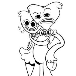 Dibujo para colorear: Kissy Missy (Personajes de Dibujos Animados) #207687 - Dibujos para Colorear e Imprimir Gratis