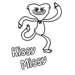 Dibujo para colorear: Kissy Missy (Personajes de Dibujos Animados) #207692 - Dibujos para Colorear e Imprimir Gratis