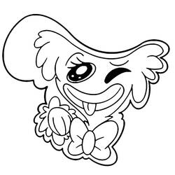 Dibujo para colorear: Kissy Missy (Personajes de Dibujos Animados) #207698 - Dibujos para Colorear e Imprimir Gratis