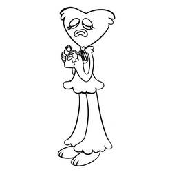 Dibujos para colorear: Kissy Missy - Dibujos para Colorear e Imprimir Gratis