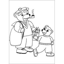 Dibujo para colorear: Little Brown Bear (Personajes de Dibujos Animados) #194995 - Dibujos para Colorear e Imprimir Gratis