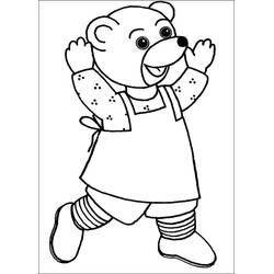 Dibujo para colorear: Little Brown Bear (Personajes de Dibujos Animados) #195002 - Dibujos para Colorear e Imprimir Gratis