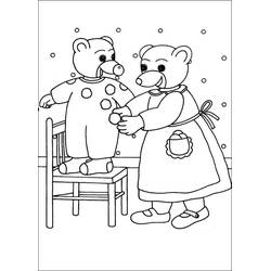 Dibujos para colorear: Little Brown Bear - Dibujos para Colorear e Imprimir Gratis