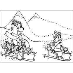 Dibujo para colorear: Little Brown Bear (Personajes de Dibujos Animados) #195004 - Dibujos para Colorear e Imprimir Gratis