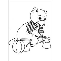 Dibujo para colorear: Little Brown Bear (Personajes de Dibujos Animados) #195006 - Dibujos para Colorear e Imprimir Gratis