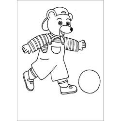Dibujo para colorear: Little Brown Bear (Personajes de Dibujos Animados) #195007 - Dibujos para Colorear e Imprimir Gratis