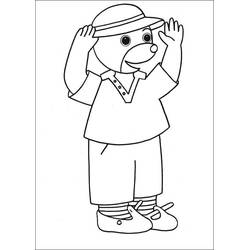 Dibujo para colorear: Little Brown Bear (Personajes de Dibujos Animados) #195009 - Dibujos para Colorear e Imprimir Gratis