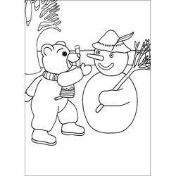Dibujo para colorear: Little Brown Bear (Personajes de Dibujos Animados) #195014 - Dibujos para Colorear e Imprimir Gratis
