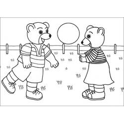 Dibujo para colorear: Little Brown Bear (Personajes de Dibujos Animados) #195015 - Dibujos para Colorear e Imprimir Gratis