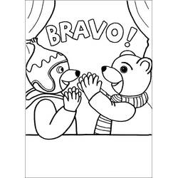 Dibujo para colorear: Little Brown Bear (Personajes de Dibujos Animados) #195022 - Dibujos para Colorear e Imprimir Gratis