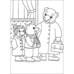 Dibujo para colorear: Little Brown Bear (Personajes de Dibujos Animados) #195025 - Dibujos para Colorear e Imprimir Gratis