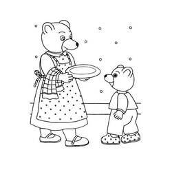 Dibujo para colorear: Little Brown Bear (Personajes de Dibujos Animados) #195027 - Dibujos para Colorear e Imprimir Gratis