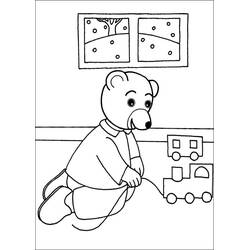 Dibujo para colorear: Little Brown Bear (Personajes de Dibujos Animados) #195029 - Dibujos para Colorear e Imprimir Gratis