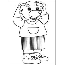 Dibujo para colorear: Little Brown Bear (Personajes de Dibujos Animados) #195035 - Dibujos para Colorear e Imprimir Gratis