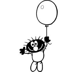 Dibujo para colorear: Little Hairy (Personajes de Dibujos Animados) #212315 - Dibujos para Colorear e Imprimir Gratis