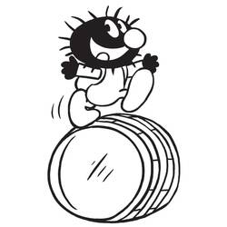 Dibujo para colorear: Little Hairy (Personajes de Dibujos Animados) #212318 - Dibujos para Colorear e Imprimir Gratis
