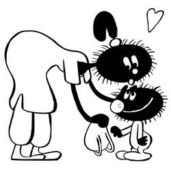 Dibujo para colorear: Little Hairy (Personajes de Dibujos Animados) #212322 - Dibujos para Colorear e Imprimir Gratis