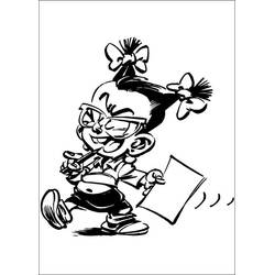 Dibujos para colorear: Little Spirou - Dibujos para Colorear e Imprimir Gratis