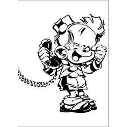 Dibujo para colorear: Little Spirou (Personajes de Dibujos Animados) #182473 - Dibujos para Colorear e Imprimir Gratis