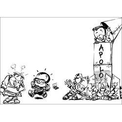 Dibujo para colorear: Little Spirou (Personajes de Dibujos Animados) #182483 - Dibujos para Colorear e Imprimir Gratis