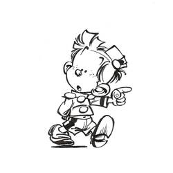 Dibujo para colorear: Little Spirou (Personajes de Dibujos Animados) #182488 - Dibujos para Colorear e Imprimir Gratis