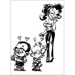 Dibujo para colorear: Little Spirou (Personajes de Dibujos Animados) #182489 - Dibujos para Colorear e Imprimir Gratis