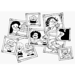 Dibujo para colorear: Mafalda (Personajes de Dibujos Animados) #213277 - Dibujos para Colorear e Imprimir Gratis