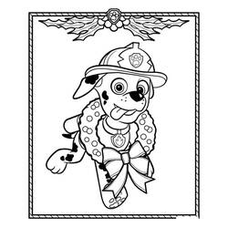 Dibujo para colorear: Marcus PAW Patrol (Personajes de Dibujos Animados) #181666 - Dibujos para Colorear e Imprimir Gratis