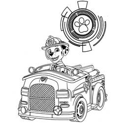 Dibujo para colorear: Marcus PAW Patrol (Personajes de Dibujos Animados) #181668 - Dibujos para Colorear e Imprimir Gratis