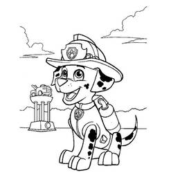 Dibujo para colorear: Marcus PAW Patrol (Personajes de Dibujos Animados) #181669 - Dibujos para Colorear e Imprimir Gratis