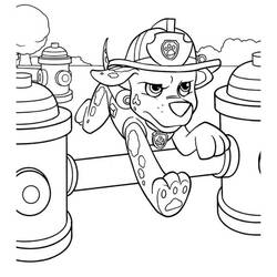 Dibujo para colorear: Marcus PAW Patrol (Personajes de Dibujos Animados) #181670 - Dibujos para Colorear e Imprimir Gratis