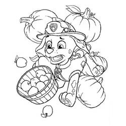 Dibujo para colorear: Marcus PAW Patrol (Personajes de Dibujos Animados) #181676 - Dibujos para Colorear e Imprimir Gratis