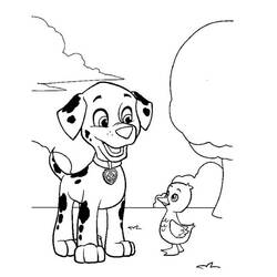 Dibujo para colorear: Marcus PAW Patrol (Personajes de Dibujos Animados) #181681 - Dibujos para Colorear e Imprimir Gratis