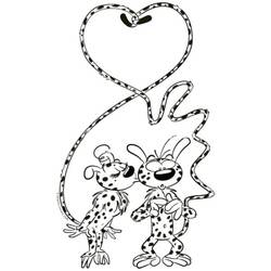 Dibujo para colorear: Marsupilami (Personajes de Dibujos Animados) #182725 - Dibujos para Colorear e Imprimir Gratis