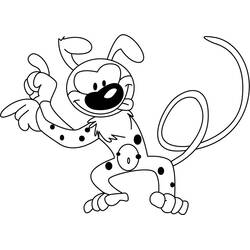 Dibujos para colorear: Marsupilami - Dibujos para Colorear e Imprimir Gratis
