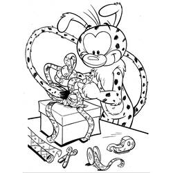 Dibujo para colorear: Marsupilami (Personajes de Dibujos Animados) #50090 - Dibujos para Colorear e Imprimir Gratis