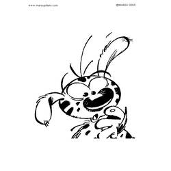 Dibujo para colorear: Marsupilami (Personajes de Dibujos Animados) #50114 - Dibujos para Colorear e Imprimir Gratis