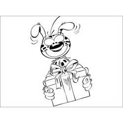 Dibujo para colorear: Marsupilami (Personajes de Dibujos Animados) #50127 - Dibujos para Colorear e Imprimir Gratis