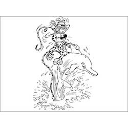 Dibujo para colorear: Marsupilami (Personajes de Dibujos Animados) #50157 - Dibujos para Colorear e Imprimir Gratis