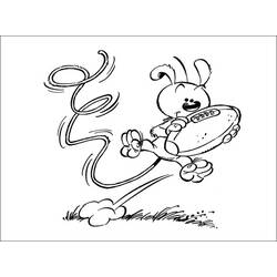 Dibujo para colorear: Marsupilami (Personajes de Dibujos Animados) #50179 - Dibujos para Colorear e Imprimir Gratis