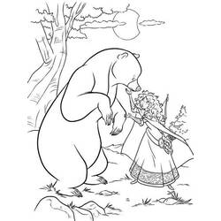 Dibujo para colorear: Mérida (Valiente) (Personajes de Dibujos Animados) #182256 - Dibujos para Colorear e Imprimir Gratis