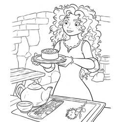 Dibujo para colorear: Mérida (Valiente) (Personajes de Dibujos Animados) #182282 - Dibujos para Colorear e Imprimir Gratis