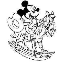 Dibujo para colorear: Mickey Mouse (Personajes de Dibujos Animados) #170131 - Dibujos para Colorear e Imprimir Gratis