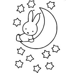 Dibujo para colorear: Miffy (Personajes de Dibujos Animados) #202733 - Dibujos para Colorear e Imprimir Gratis