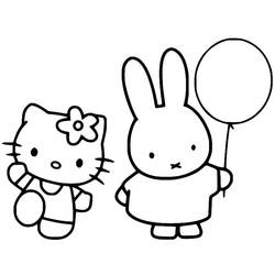 Dibujo para colorear: Miffy (Personajes de Dibujos Animados) #202734 - Dibujos para Colorear e Imprimir Gratis