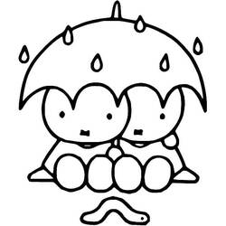 Dibujo para colorear: Miffy (Personajes de Dibujos Animados) #202745 - Dibujos para Colorear e Imprimir Gratis