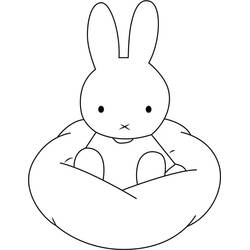 Dibujo para colorear: Miffy (Personajes de Dibujos Animados) #202751 - Dibujos para Colorear e Imprimir Gratis