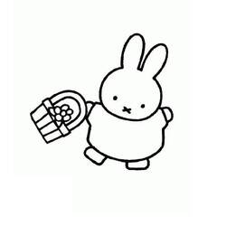 Dibujo para colorear: Miffy (Personajes de Dibujos Animados) #202762 - Dibujos para Colorear e Imprimir Gratis